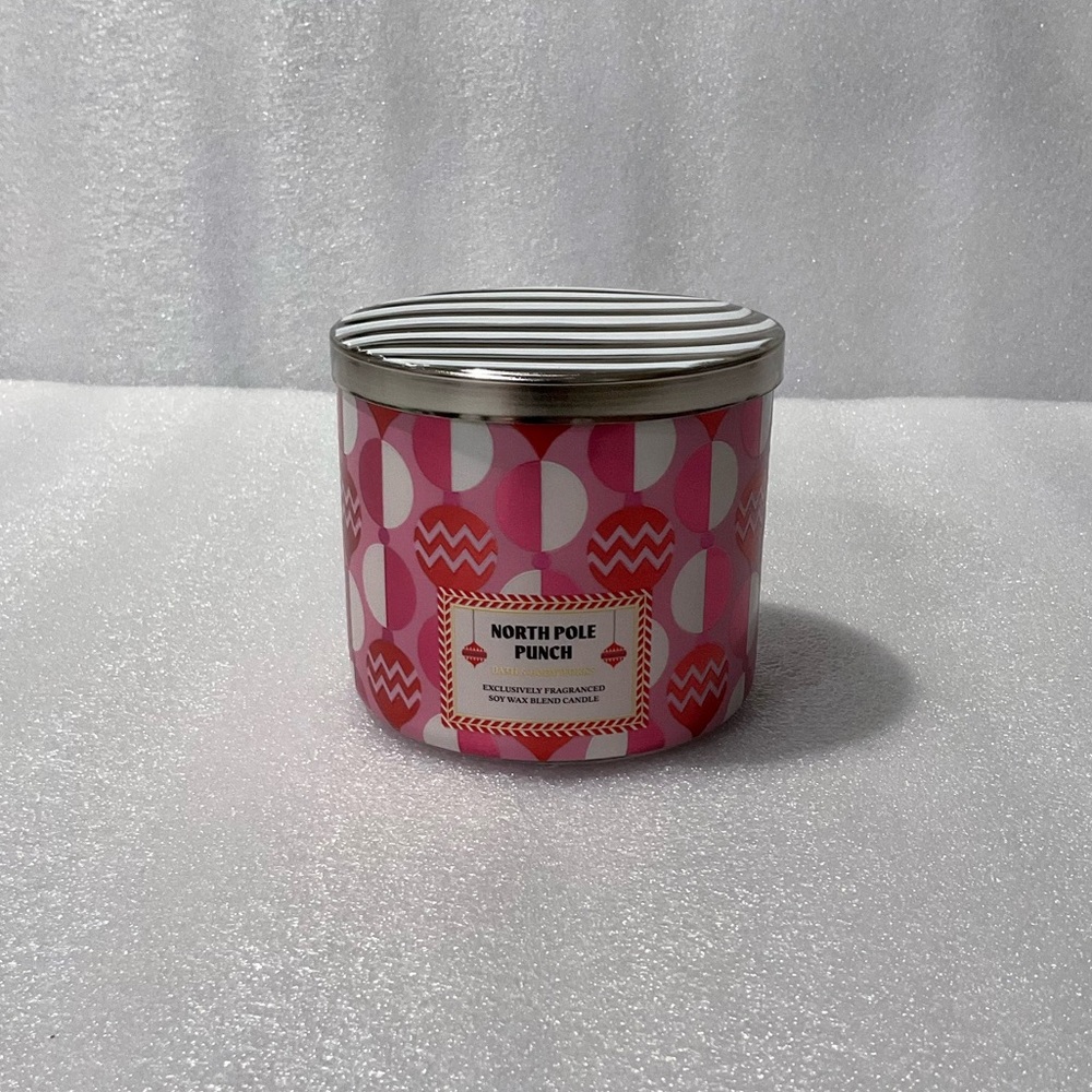 Bath and Body Works North Pole Punch 3-Wick Candle